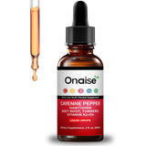 ONAIS Cayenne Drops: botella de gotas para una absorción rápida y cómoda.
