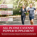 ONAISE Cayenne Drops gotero para dosis precisa.