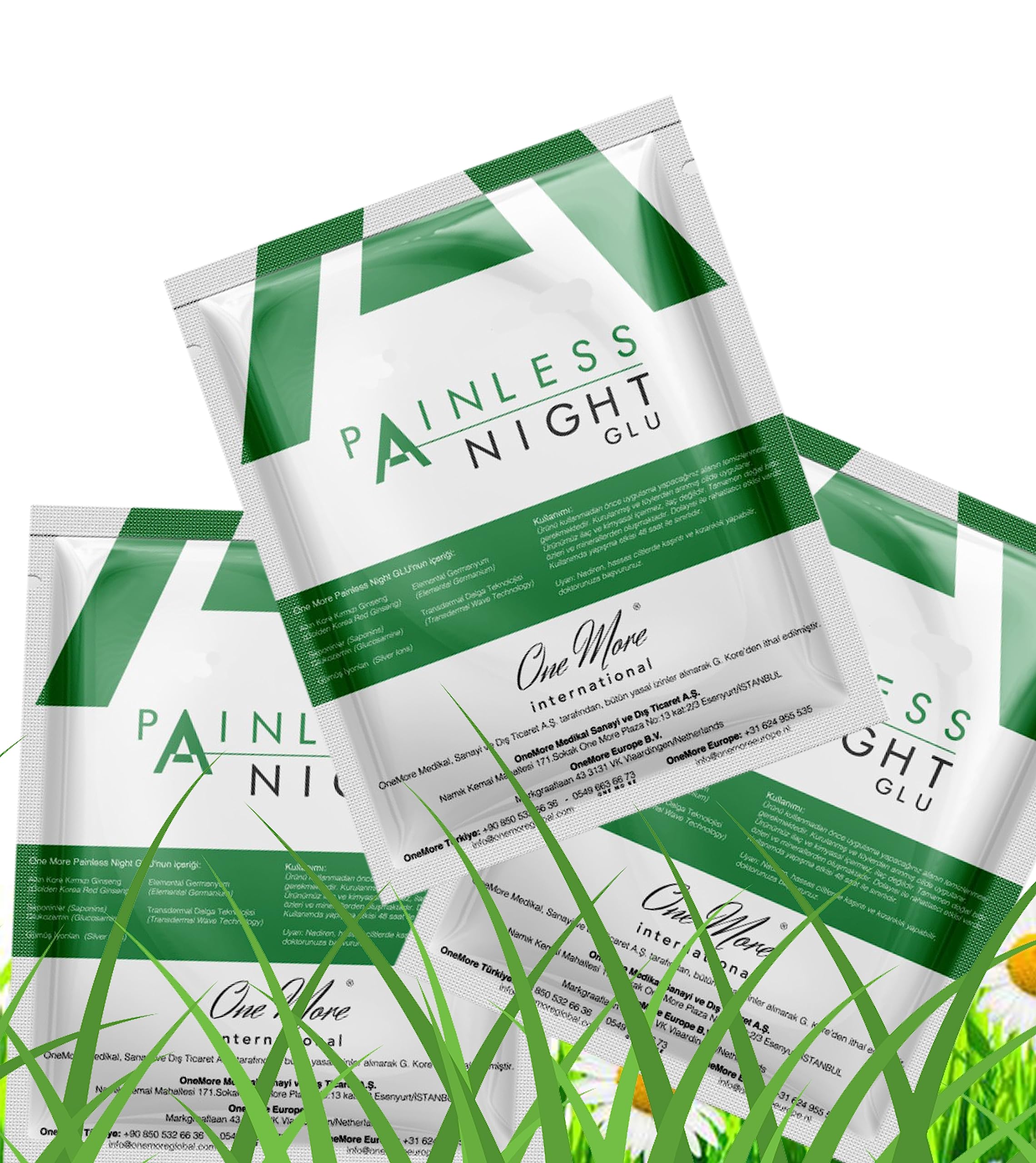 Parche nocturno indoloro One More International con ginseng rojo coreano para confort articular