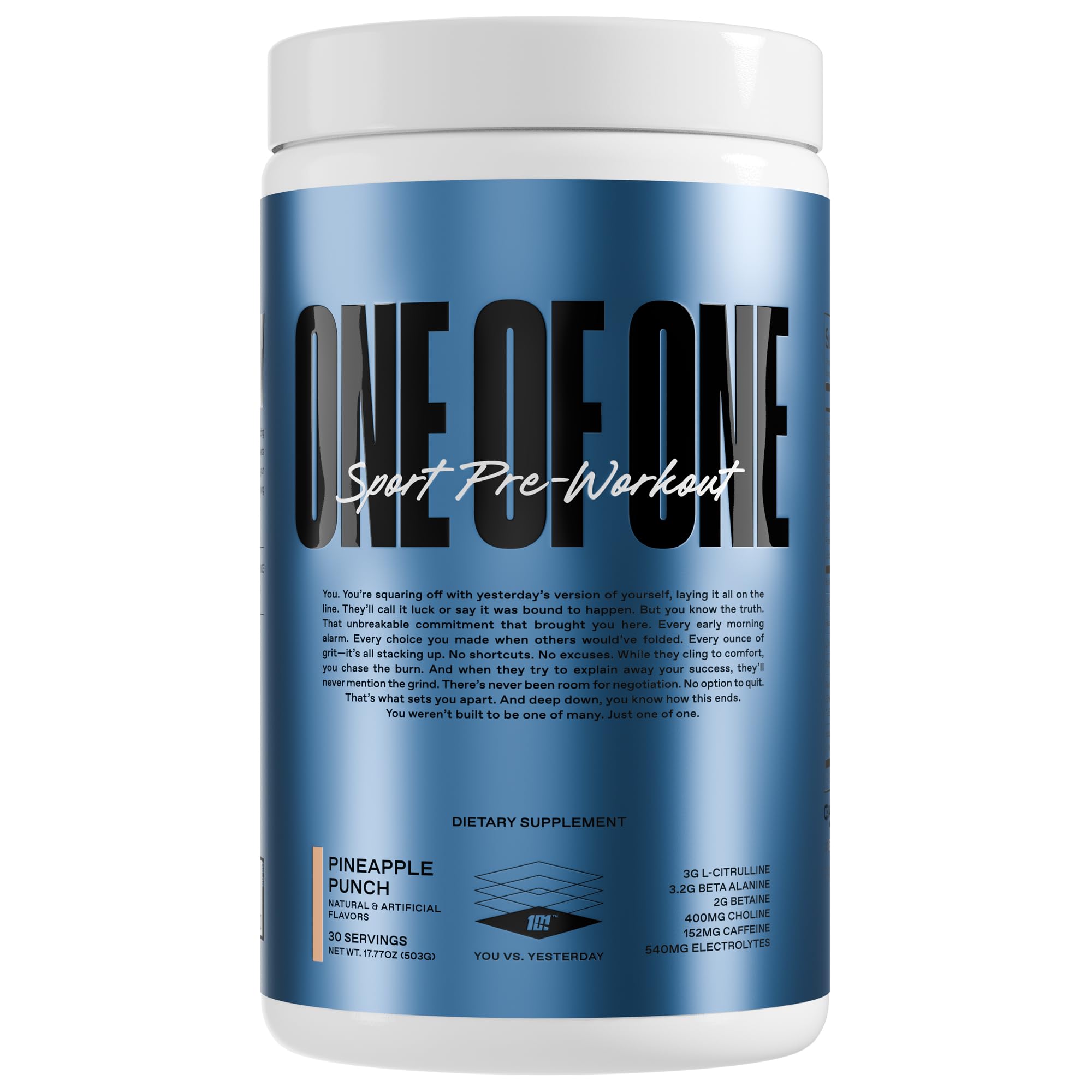 ONE OF ONE Sport frasco frontal para entrenamientos intensos