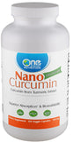 One Planet Nutrition Nano Curcumin, bote con 120 porciones para uso diario.