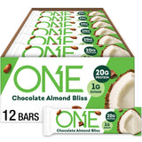 ONE Protein Bars Chocolate Almond Bliss envase: opción conveniente para pantry diario