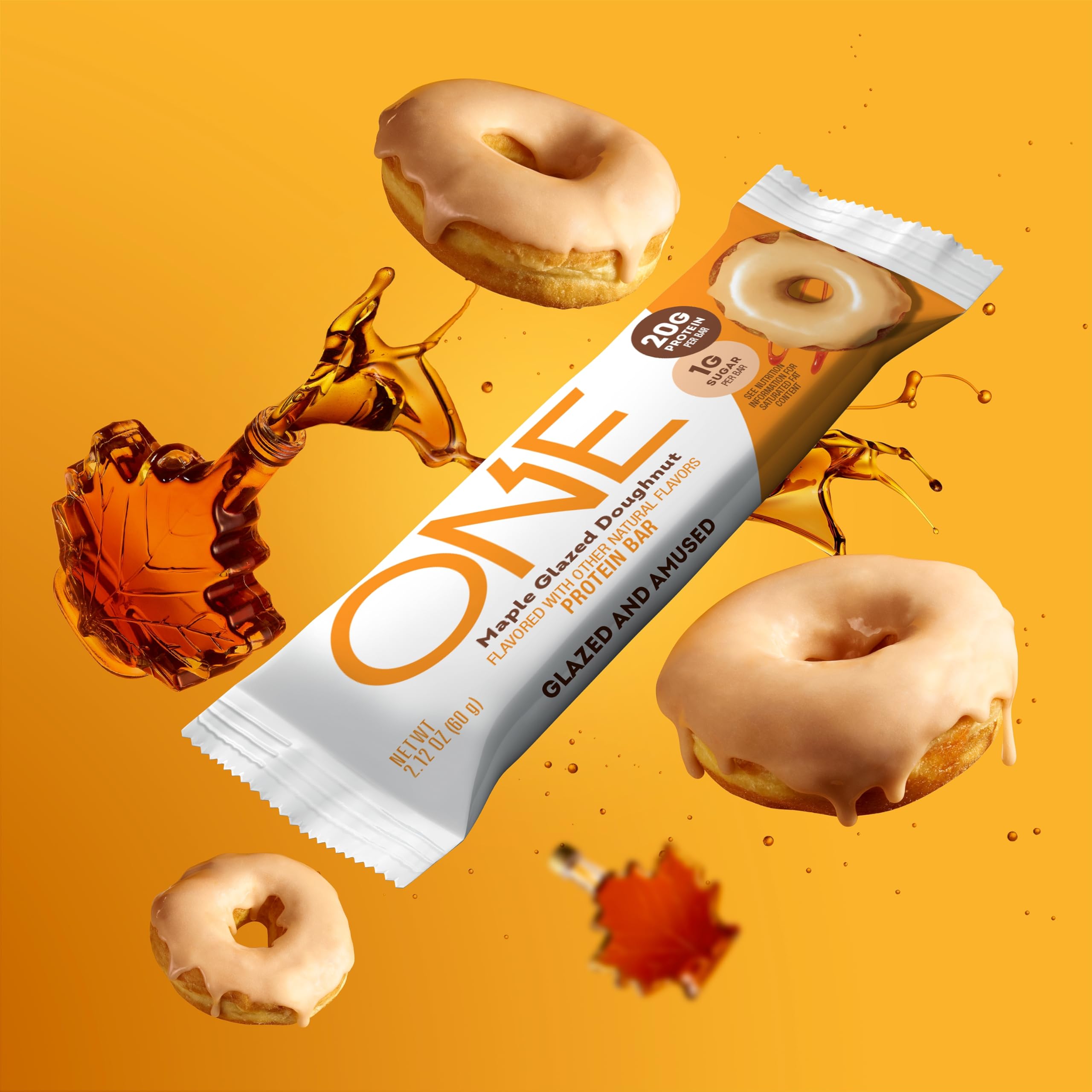 ONE Barras de proteína: delicia de almendra, opción rápida para días ocupados