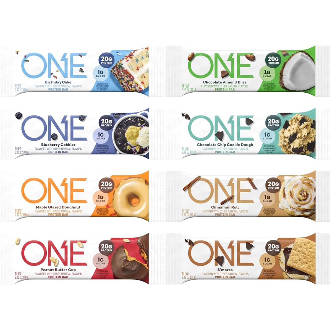 ONE Barras de proteína: pastel de cumpleaños, snack rápido y proteico