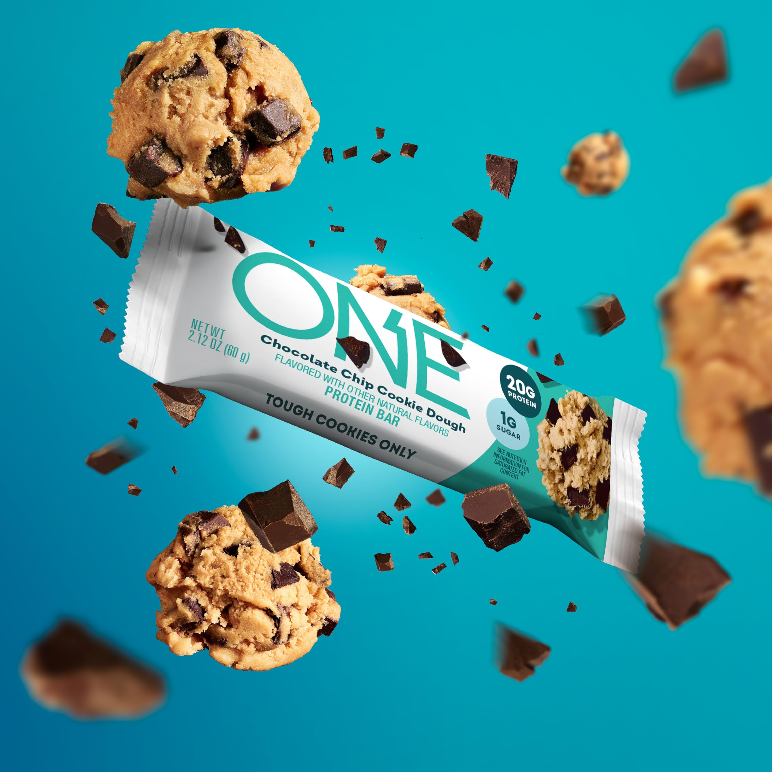 ONE Barras de proteína: rollo de canela, snack sabroso para medio día