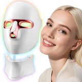 ONLUKY mascarilla luz roja rostro uso casa para relajación facial