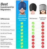 ONLYCARE Ajuste cómodo cubre frente y zonas oculares para oscuridad suave