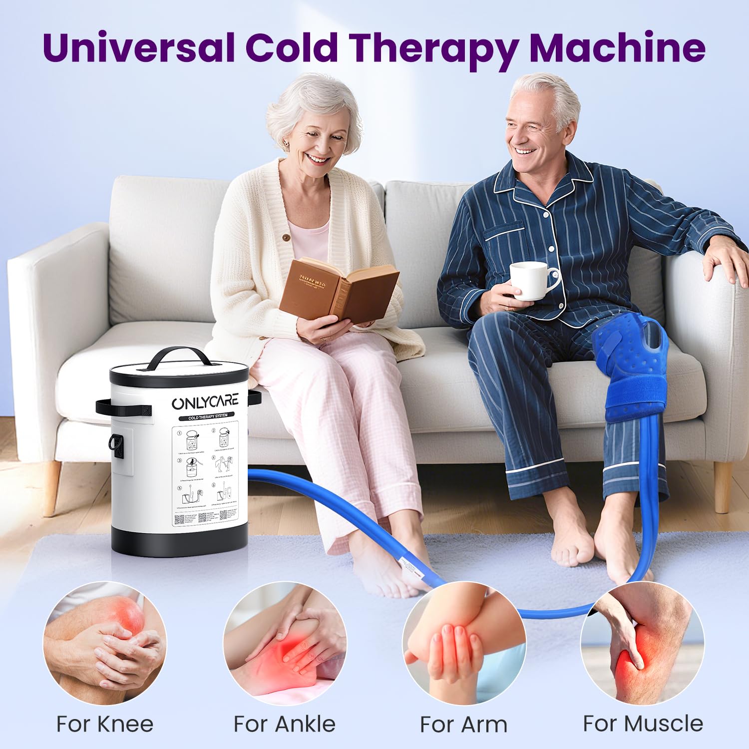 ONLYCARE capacidad-9-litros para sesiones prolongadas.