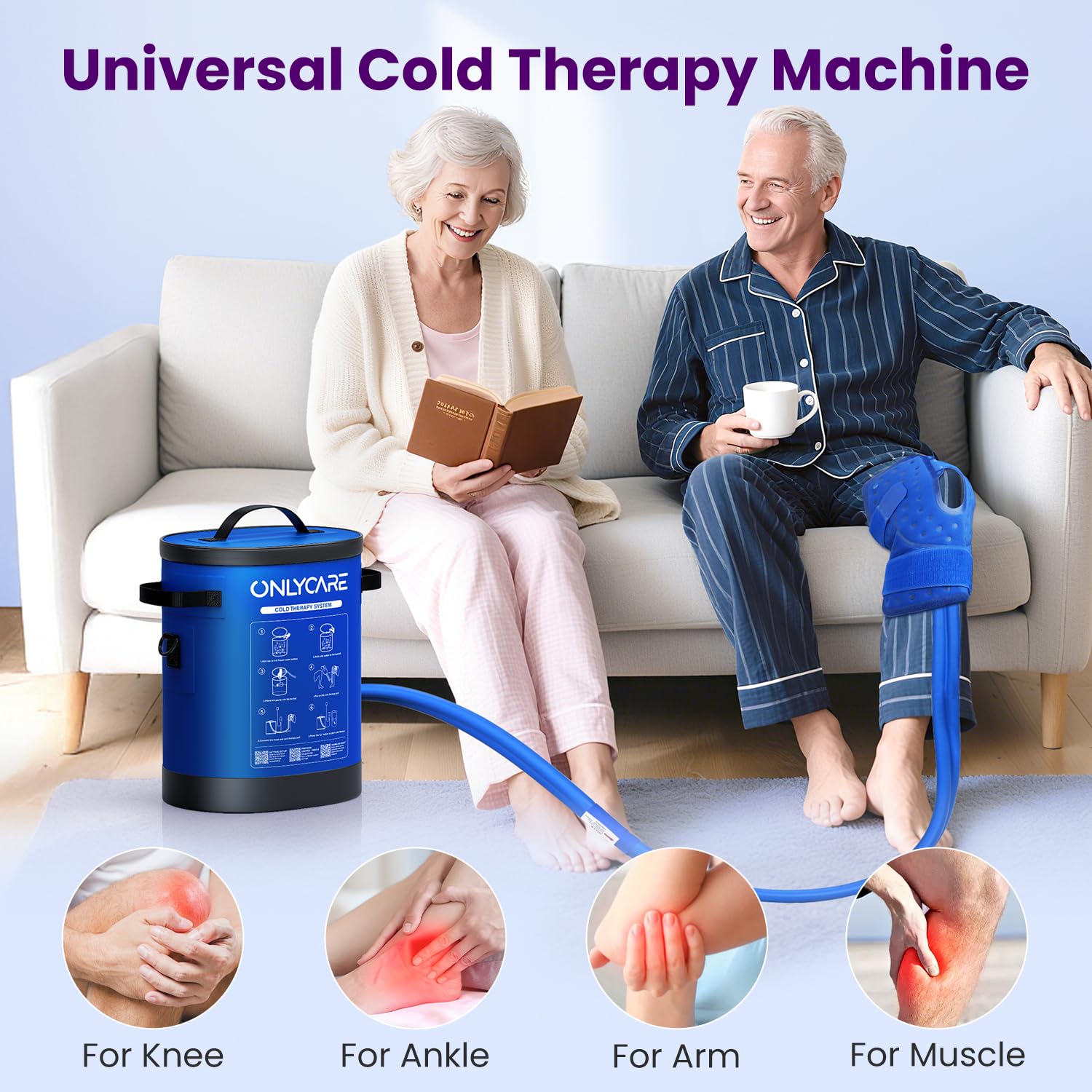 ONLYCARE capacidad de frío continuo para sesiones prolongadas.