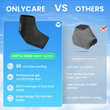 ONLYCARE compresa reutilizable, diseño duradero para sesiones de recuperación.