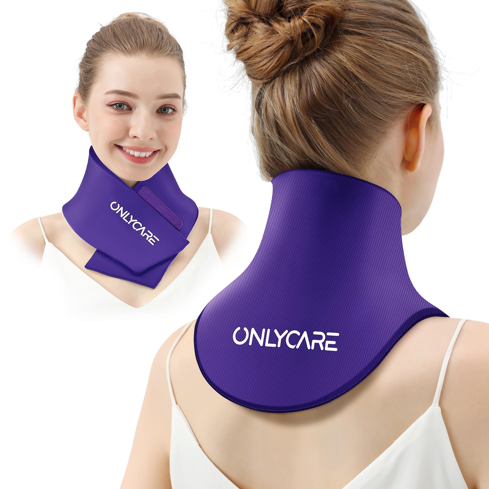 ONLYCARE cuello-hombro envoltura hielo para alivio localizado