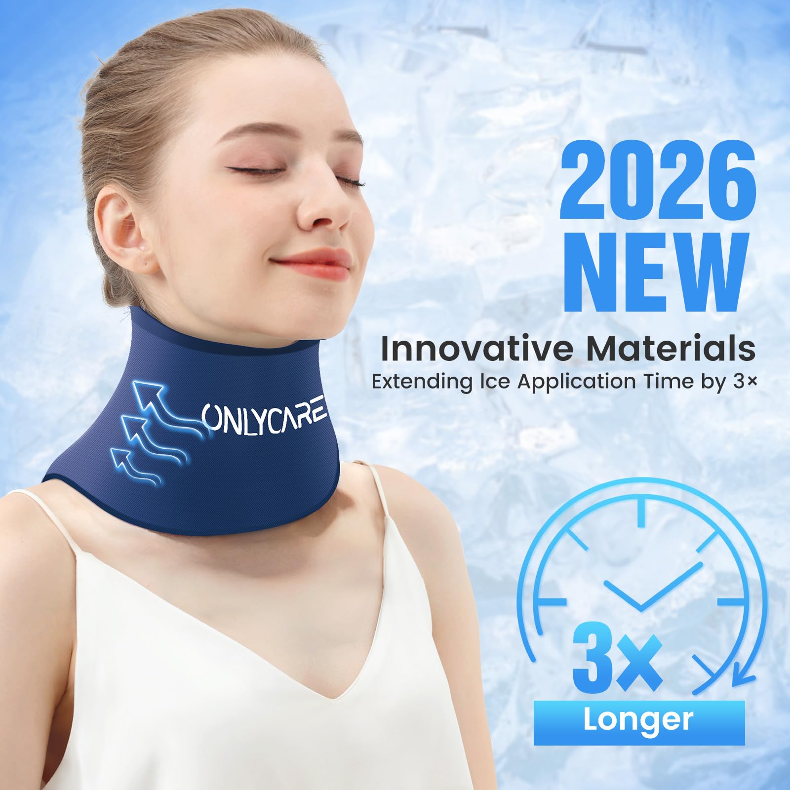 Diseño ergonómico ONLYCARE con canales para mejor ajuste.