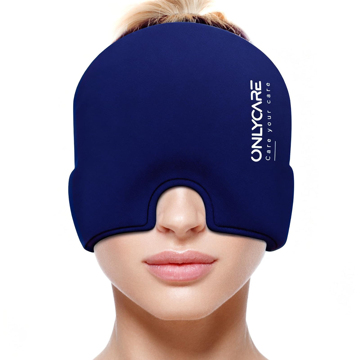 Gorro ONLYCARE 360° con gel: alivio de presión y enfriamiento para la cabeza.