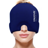 Gorro ONLYCARE 360° con gel: alivio de presión y enfriamiento para la cabeza.