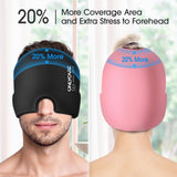 ONLYCARE Migraine Relief Cap cobertura 360 para dolor localizado