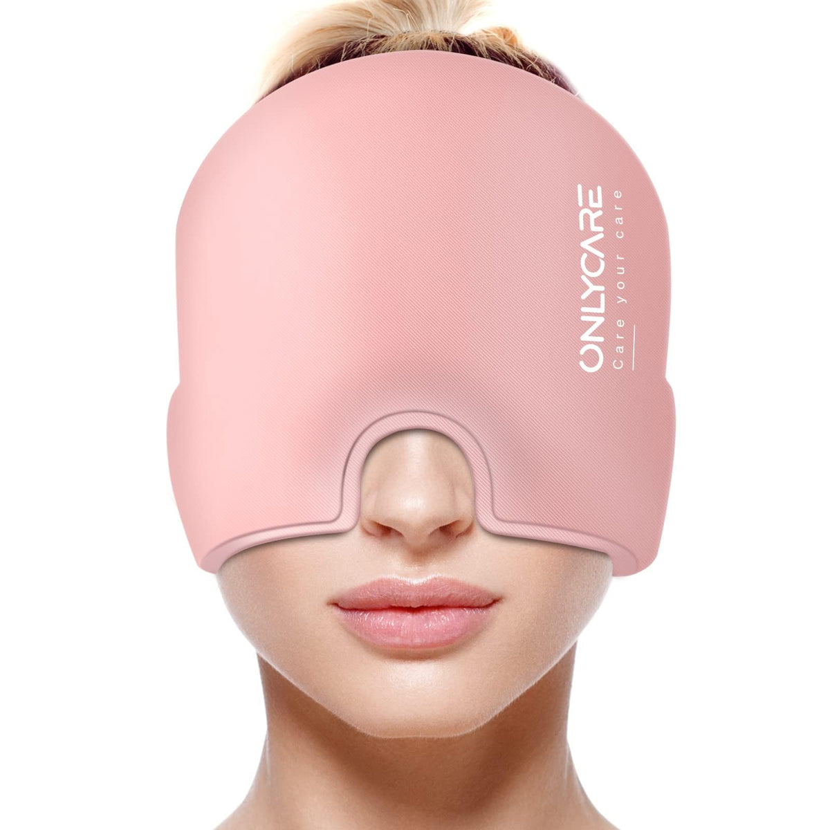 ONLYCARE Migraine Relief Cap frente y sienes para alivio cómodo