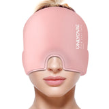 ONLYCARE Migraine Relief Cap frente y sienes para alivio cómodo