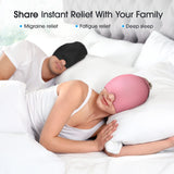 ONLYCARE Migraine Relief Cap cubre frente y sienes para mayor alivio