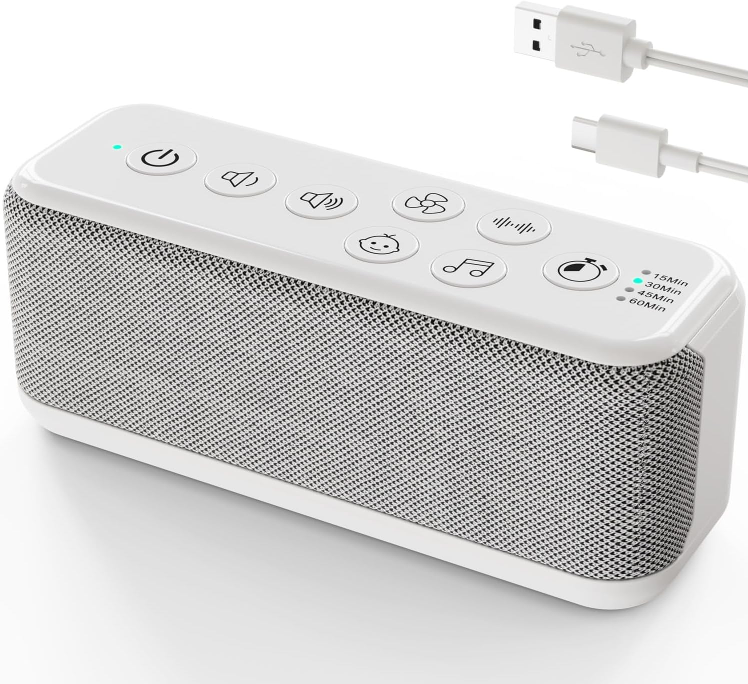 OnLyee máquina de ruido blanco para oficina, privacidad y concentración.