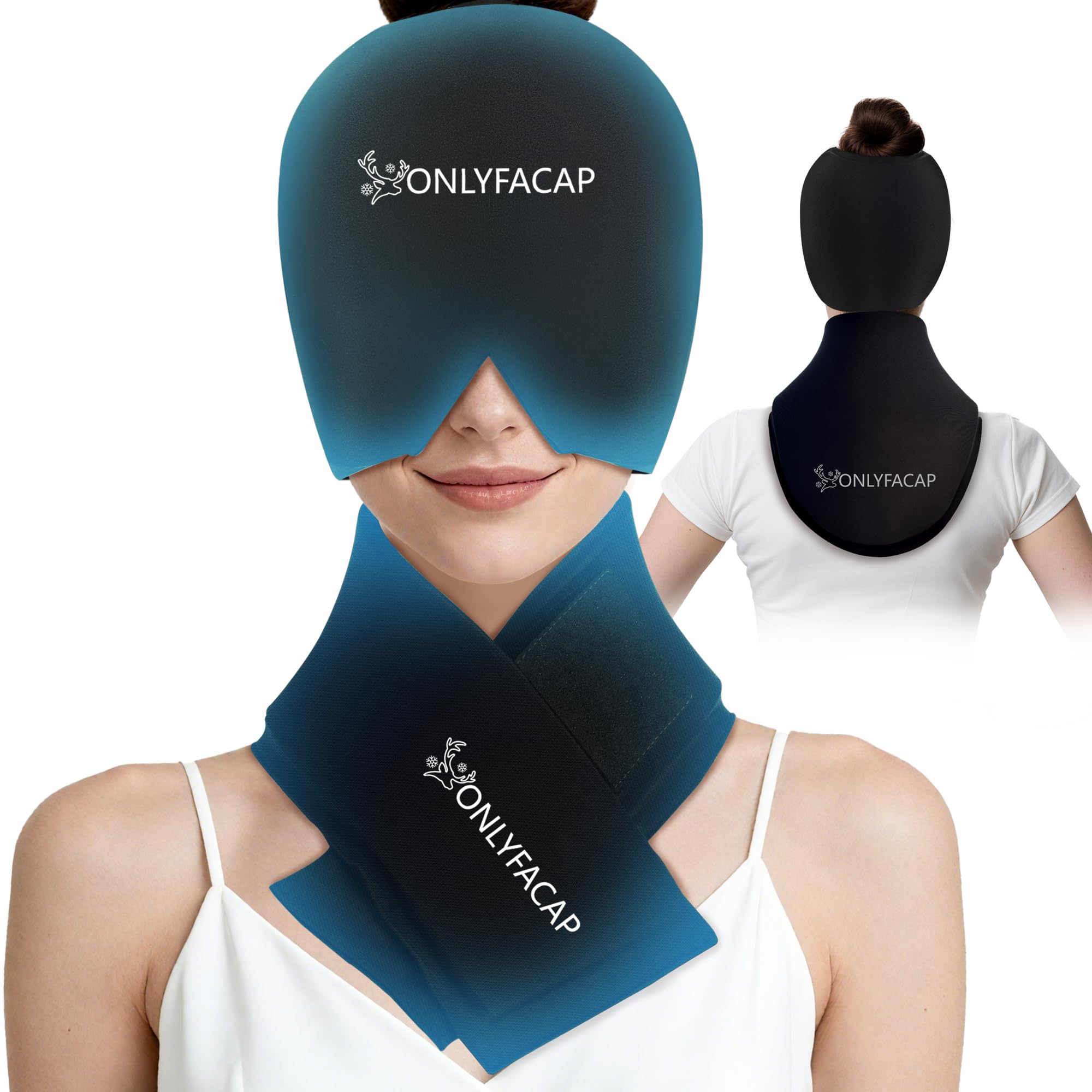 Gorro frío para migrañas de Onlyfacap ofrece alivio rápido y cómodo