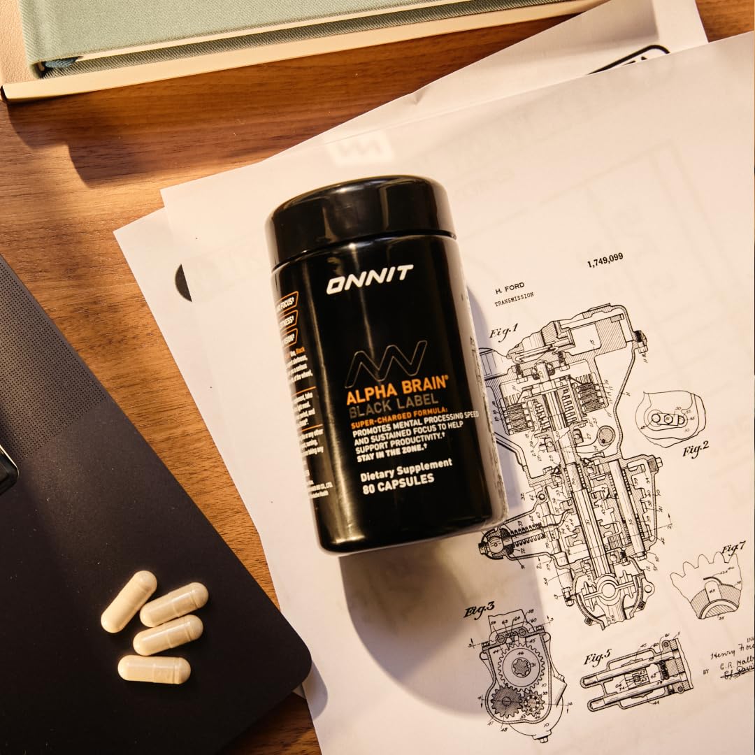 Uso diario de Alpha Brain Black Label para claridad sostenida