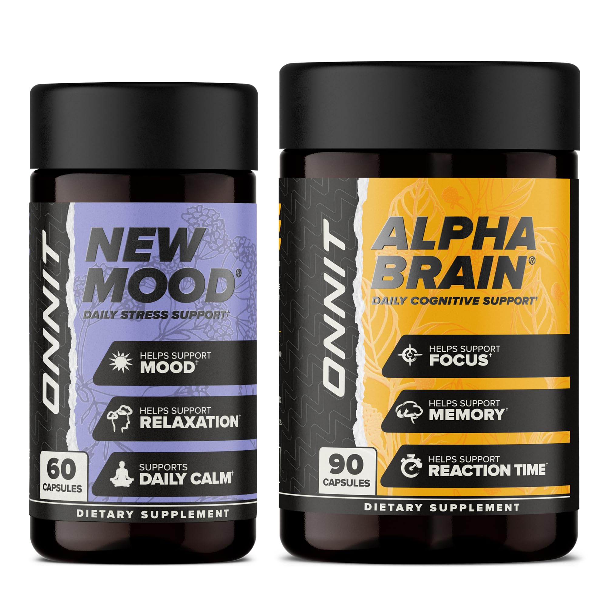 ONNIT Alpha Brain: cápsulas de 90 para claridad mental y enfoque sostenido.