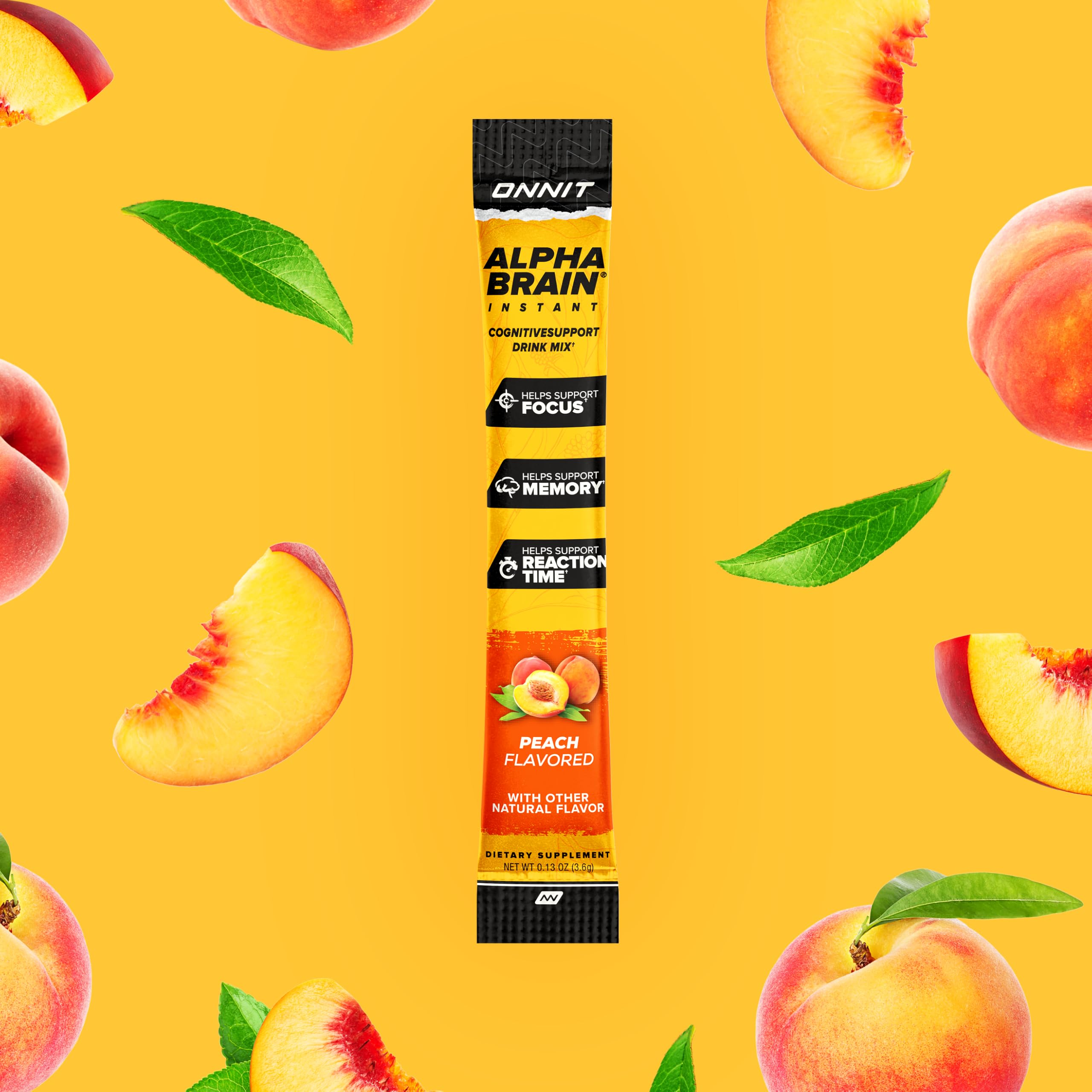ONNIT Alpha Brain Instant: formato portátil para momentos de enfoque