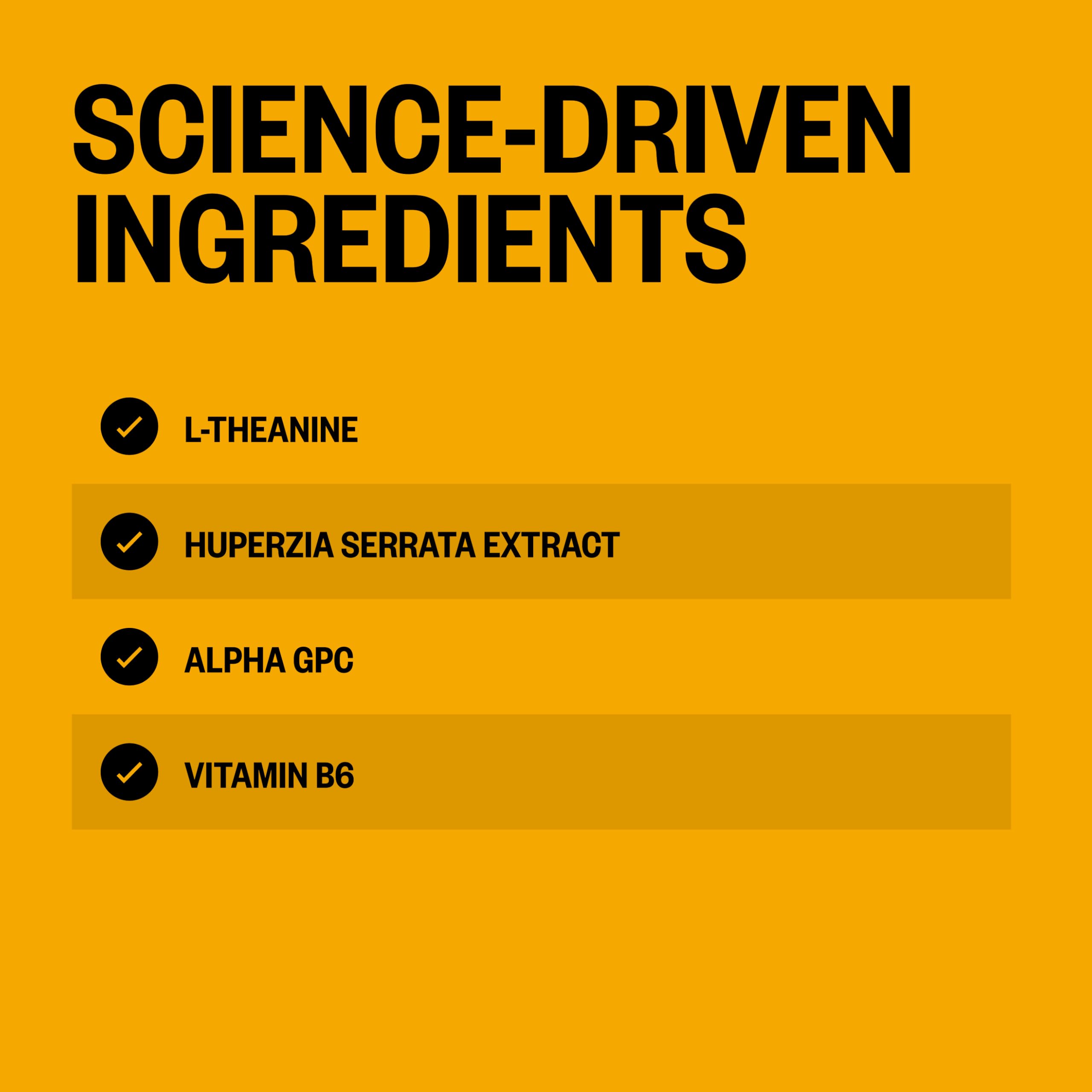 ONNIT Alpha Brain Instant: fórmula sin cafeína para consumo diurno
