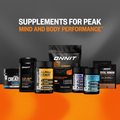 Mejora potencial de concentración con ONNIT Alpha Brain Neuro Gummies