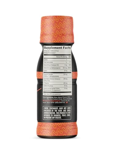 ONNIT Alpha Brain Shot, toma única, impulso de concentración durante tareas.