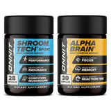 ONNIT Alpha Brain frasco para enfoque claro y memoria