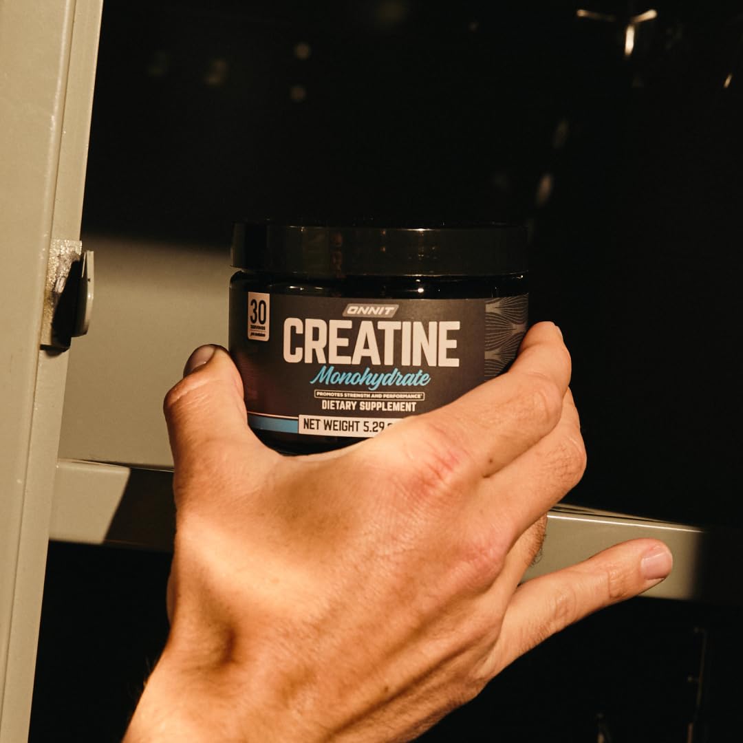 ONNIT creatina monohidrato: textura fina de polvo
