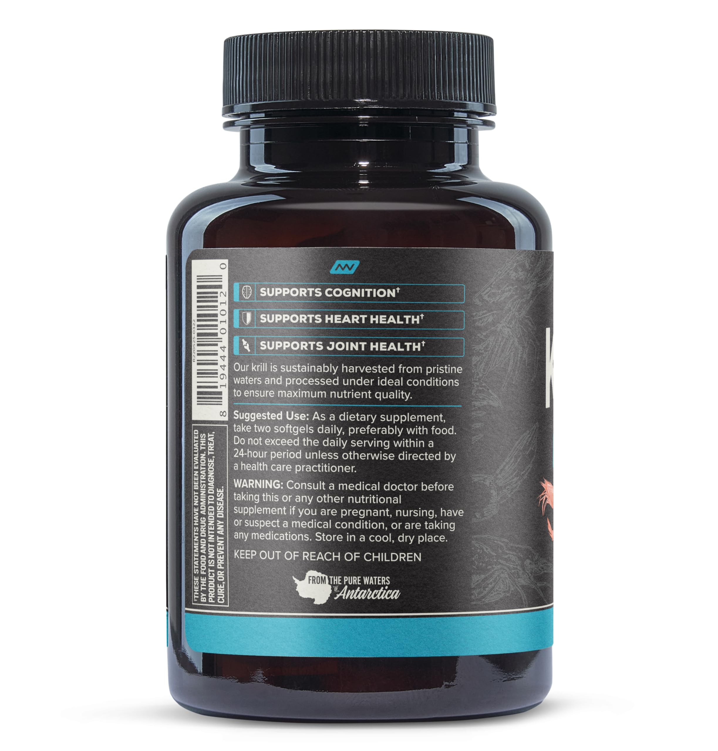 ONNIT krill sostenible MSC, origen responsable para un suplemento consciente.