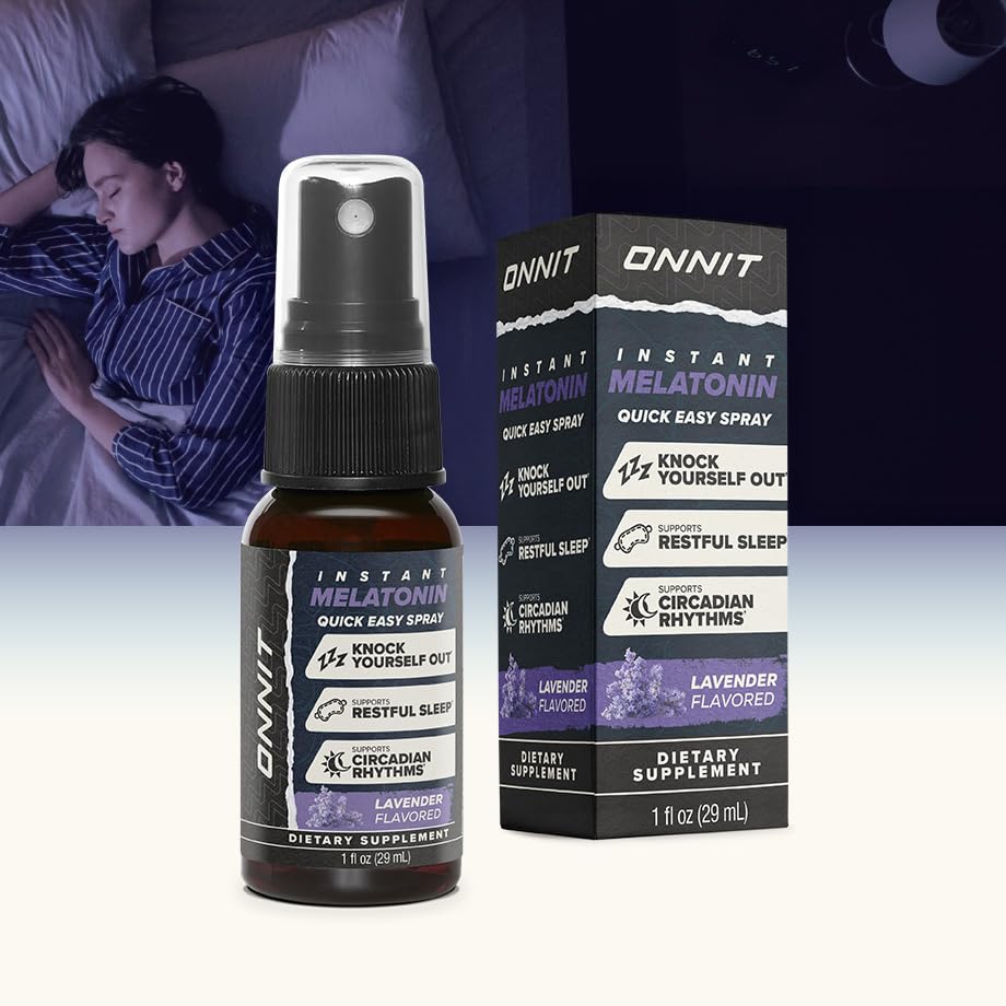ONNIT Melatonina Spray Lavanda, experiencia relajante para la rutina nocturna