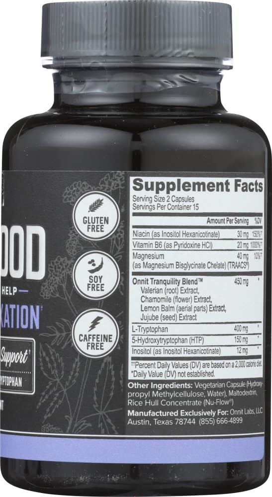 Onnit New Mood, empaque exterior que destaca su formato sin gluten
