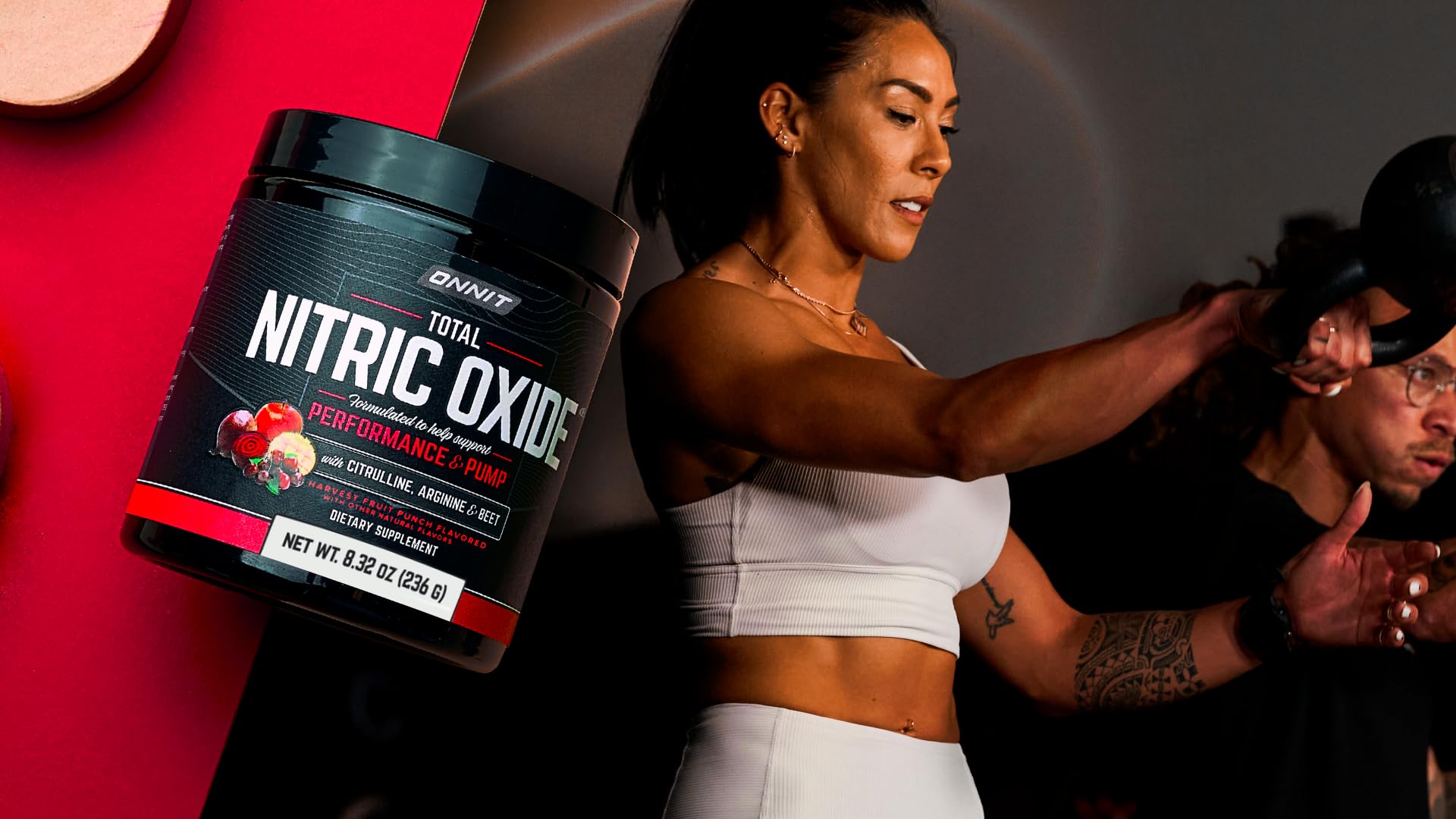 ONNIT oxido nitrico, uso diario previo al entrenamiento