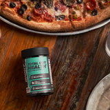 ONNIT Total Gut Health, dosis diaria de 4 cápsulas con la comida principal.