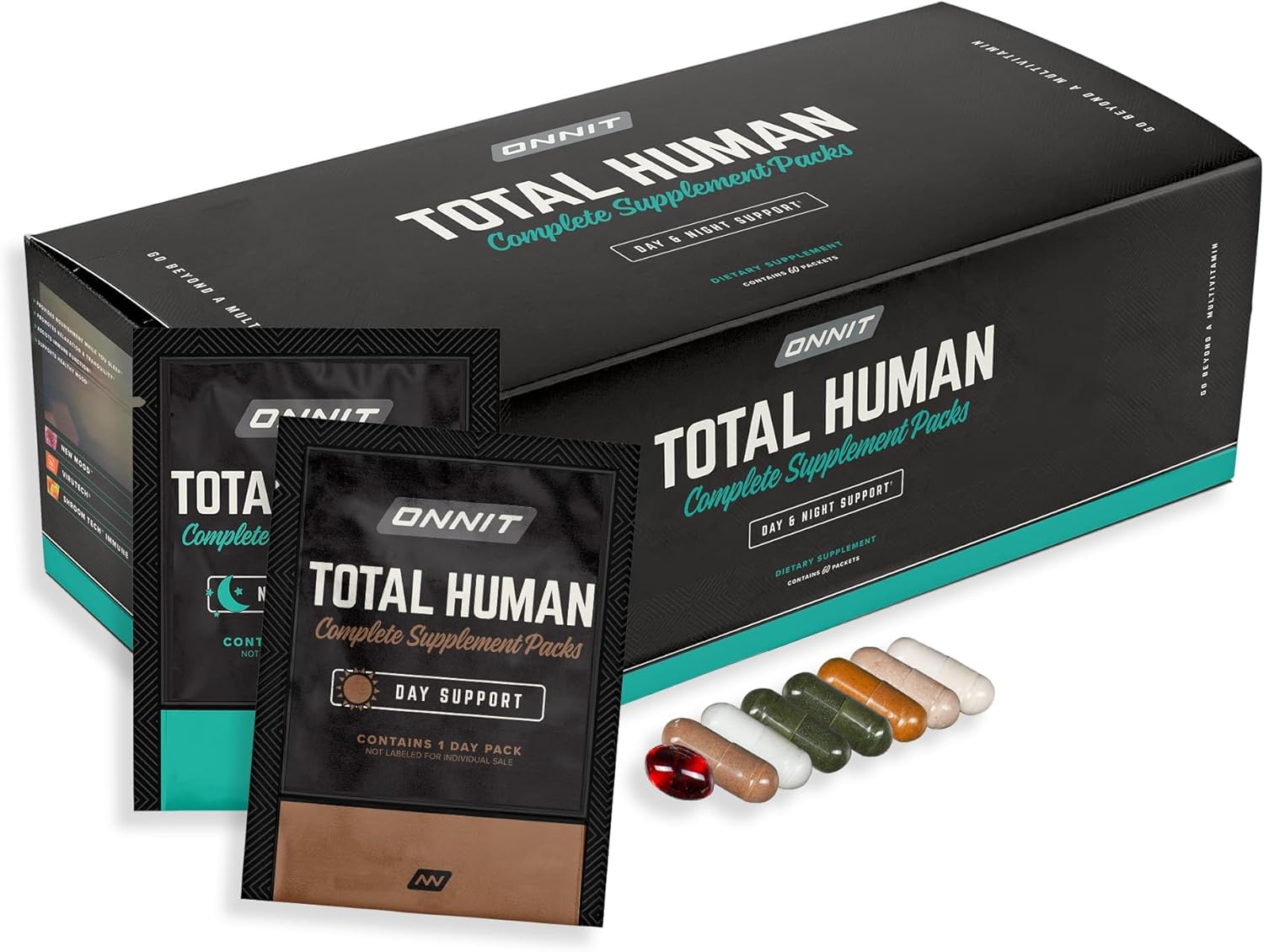 ONNIT Total Human Día Energía: cápsulas para iniciar la jornada con claridad y vitalidad