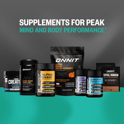 ONNIT Total Human Paquetes Diurnos Nocturnos: suministro práctico de 30 días