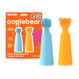 Oogiebear, cepillo dedo bebé, facilita higiene bucal suave en casa