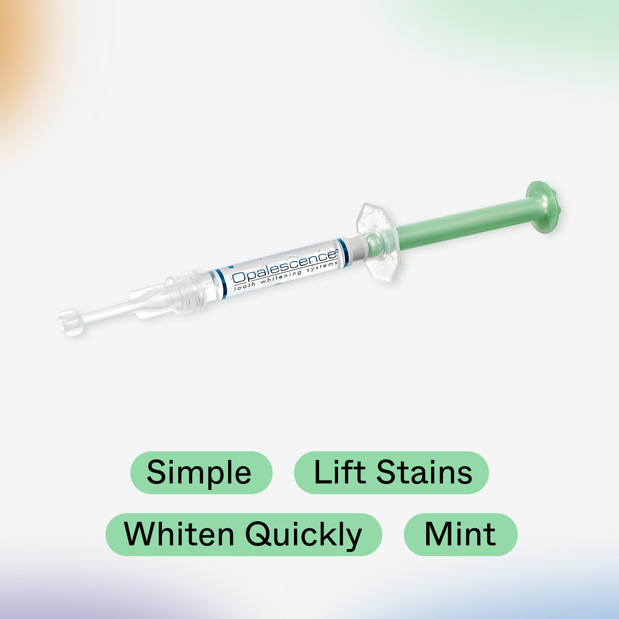 Opalescence 15%: gel de menta fresca para experiencia de blanqueamiento.
