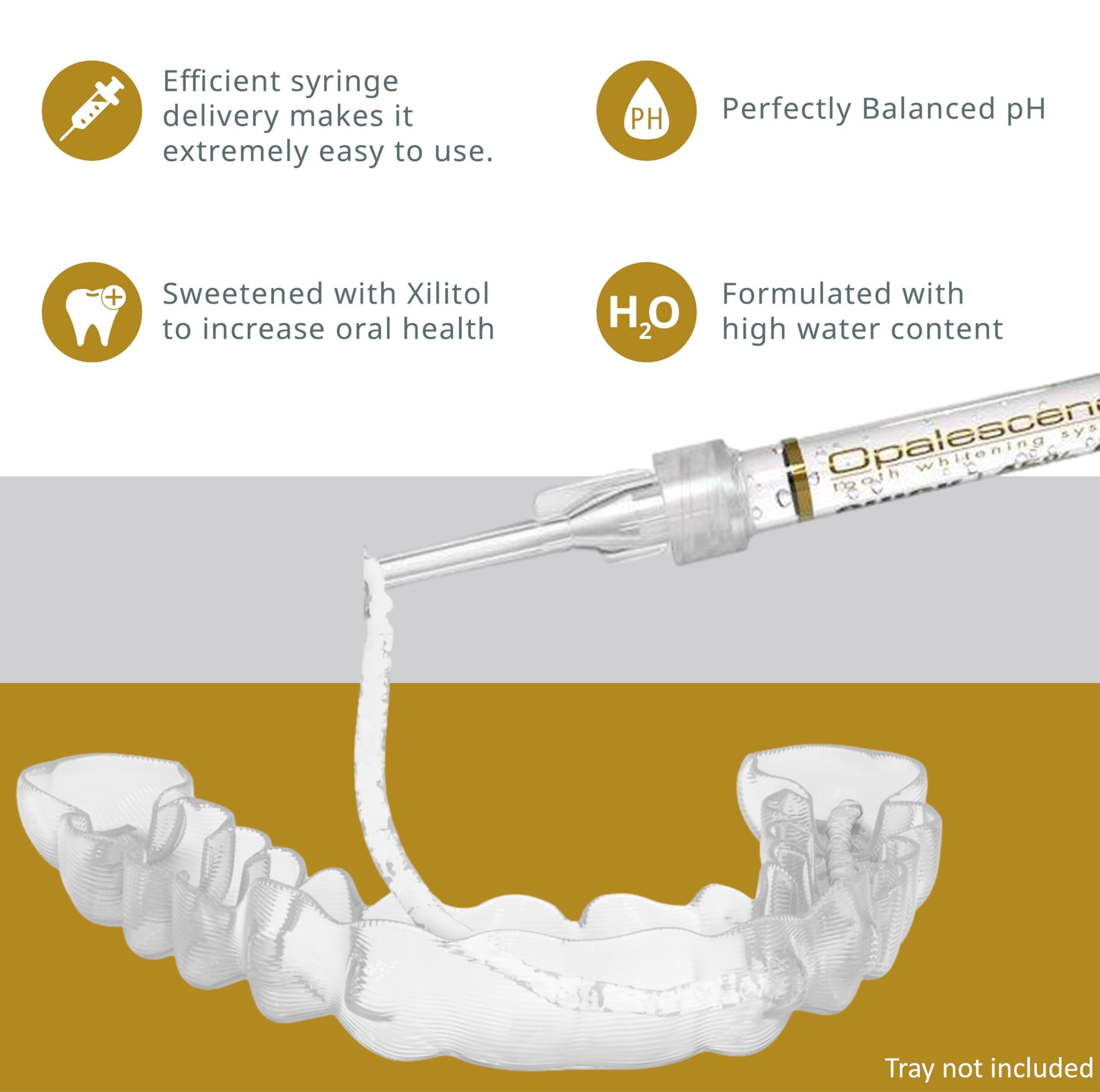 Opalescence bandejas dentales compatibles para gel