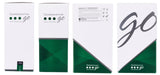 Dientes descoloridos con Opalescence GO, mejora de apariencia con uso regular.