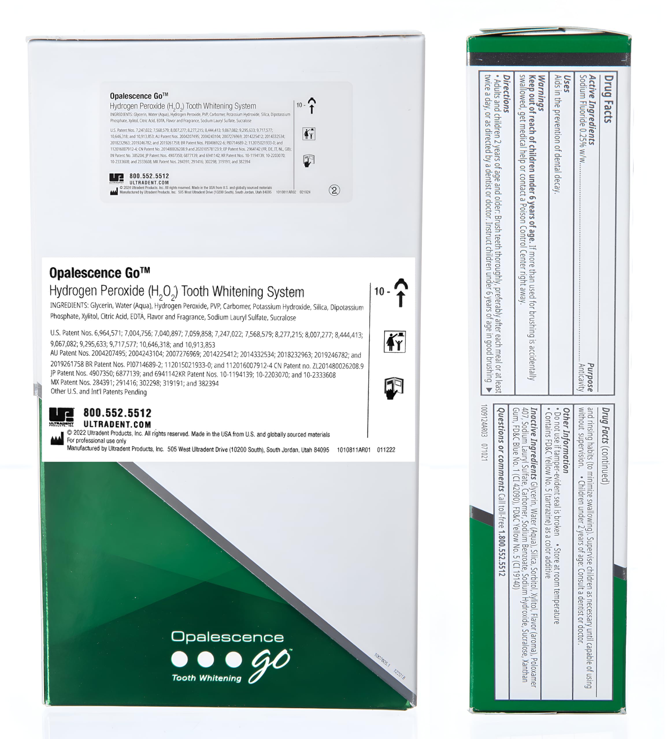 Opalescence Go: resultados visibles en dientes descoloridos con uso regular.