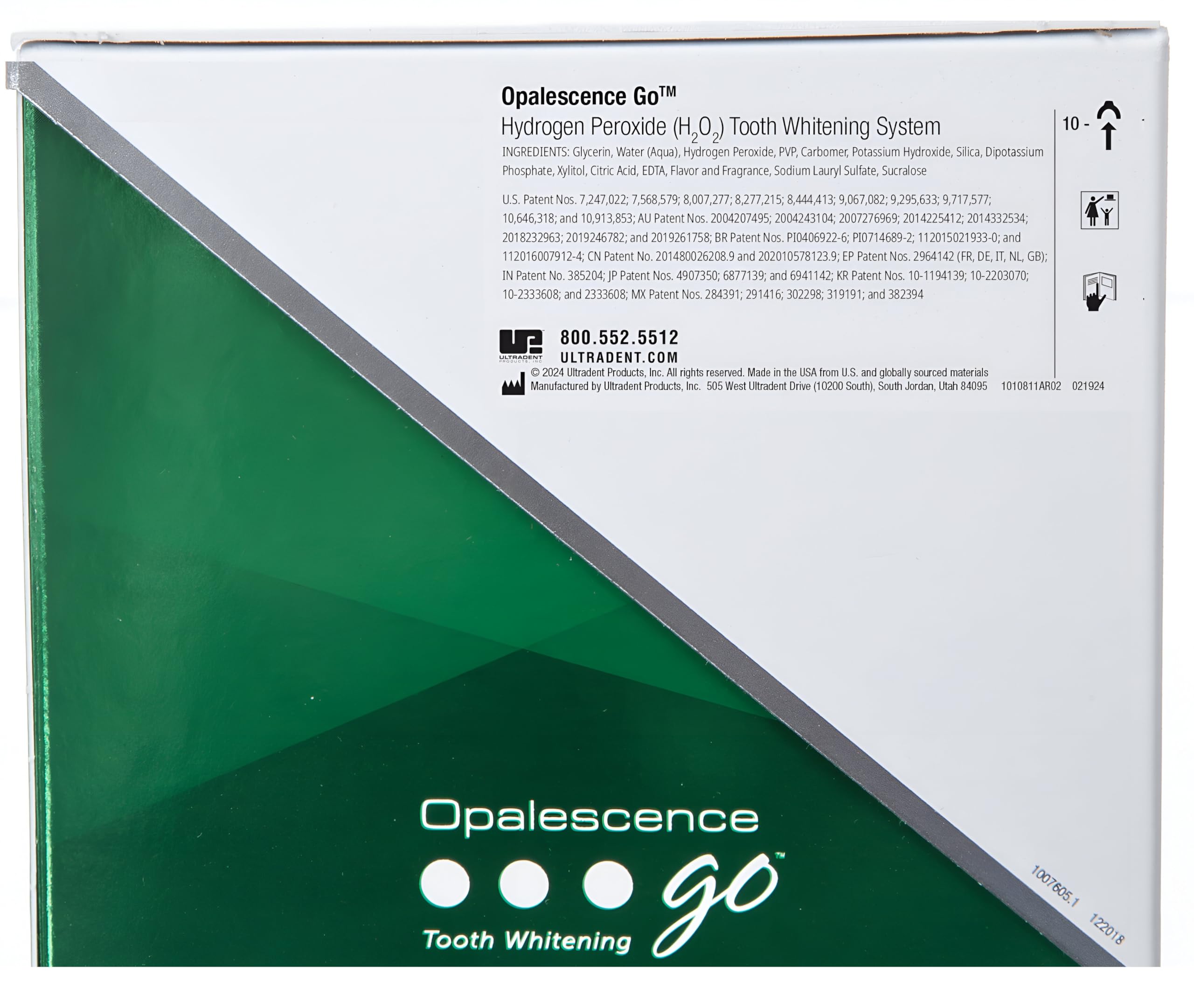 Seguridad dental y suavidad de la fórmula Opalescence Go