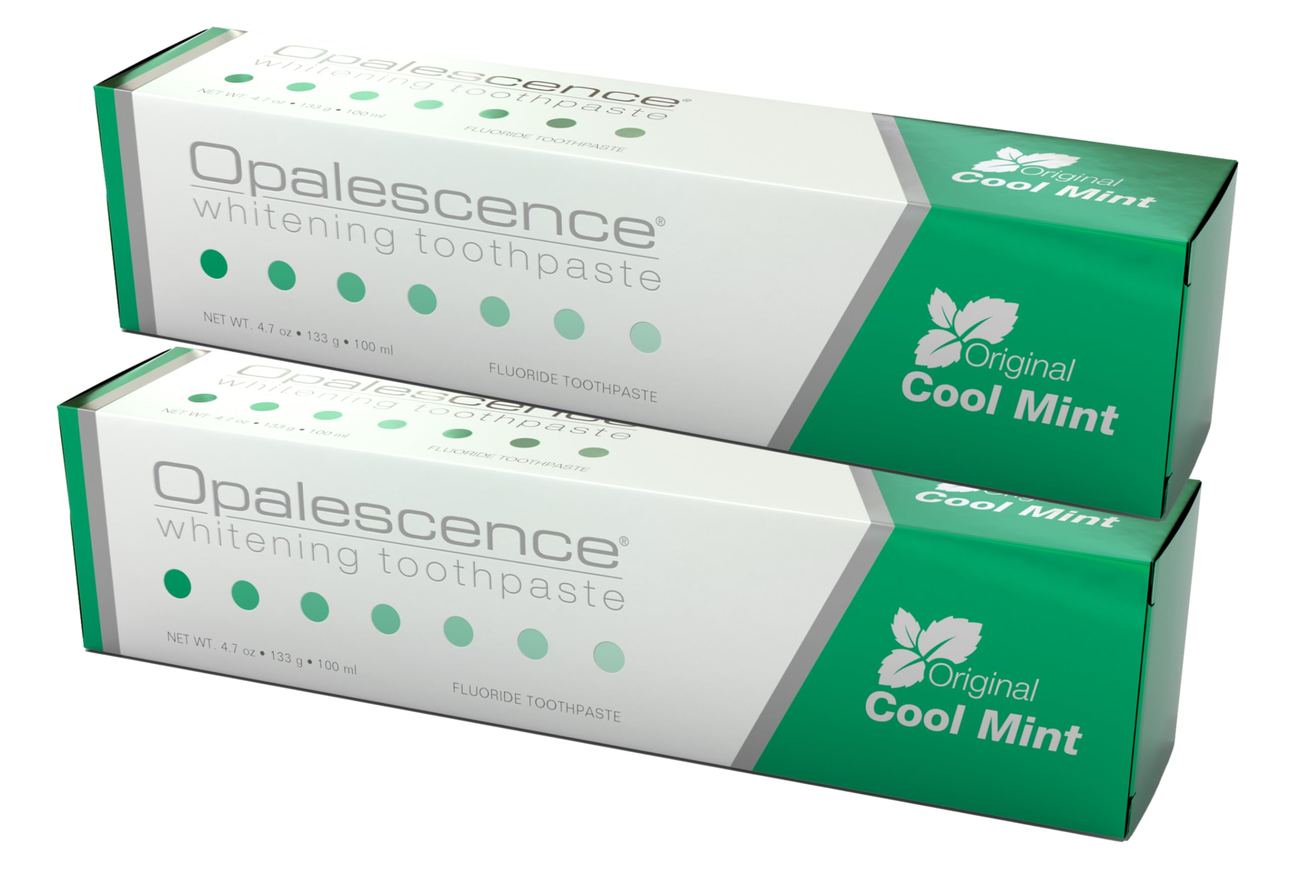 Opalescence pasta dental blanqueadora pack dos con menta fresca para aliento duradero