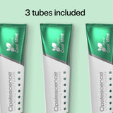 Opalescence Pasta Dental Original Menta, detalle de etiqueta y beneficios sin gluten