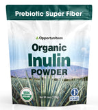 Opportuniteas agave inulina organica bote, fibra soluble para bebidas.