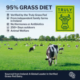 Opportuniteas Whey Isolate: certificado alimentado con pasto para una nutrición más limpia.