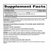 Etiqueta detallada de OProCyn Tru Nature Ginkgo Biloba con información de uso